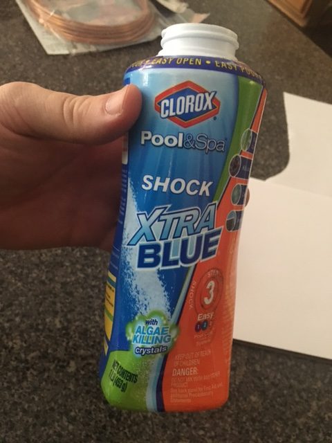 Clorox Xtra Blue Shock