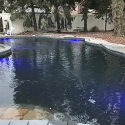 Black Cloudy Pool Solution
