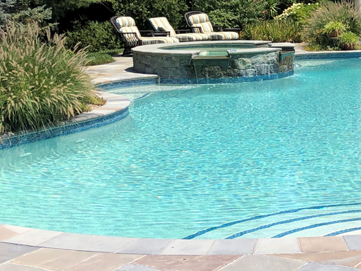 Clear Blue Pool Water Solved After DIY Metal Stain Eliminator Kit.