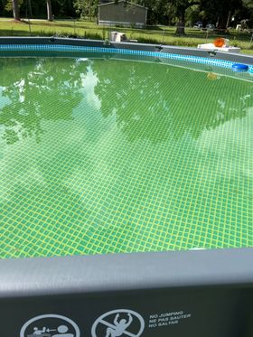 Clear Green Pool Water During Treatment