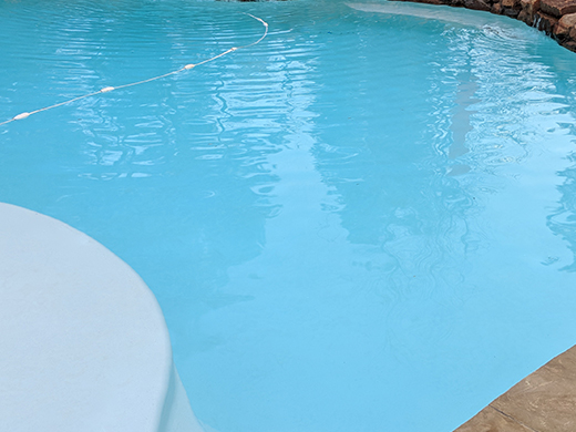 Clear Purple Pool Solved! After Using Super Stain Eliminator Kit